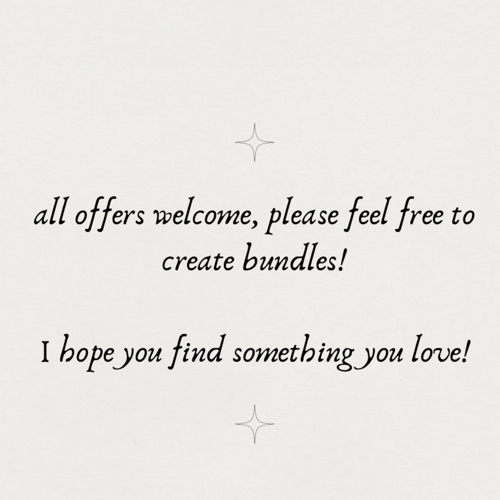 OPEN TO ALL OFFERS ✨🍒🪩